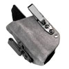 Ghost Gray Dark Microfiber Suede